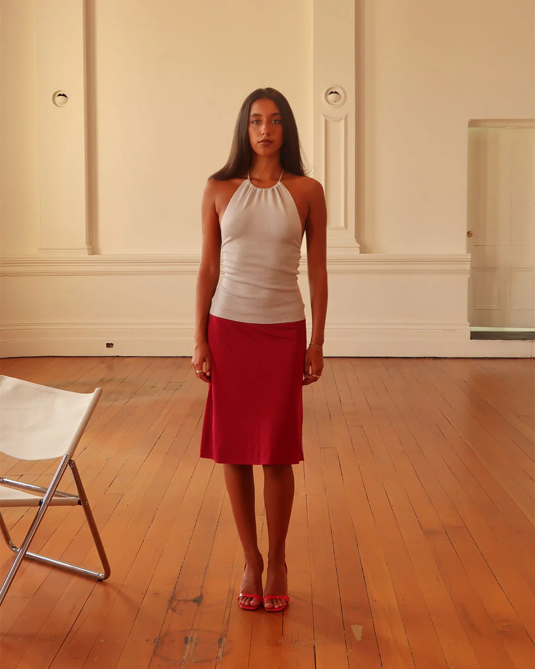 Isabella Skirt | Merlot - Image 8