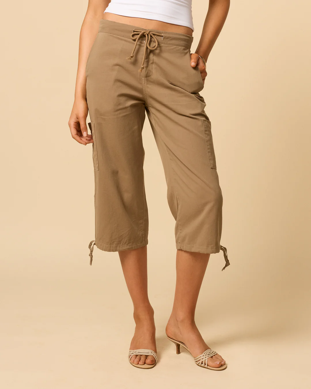 Lexi Cargo Pant | Caramel - Image 3