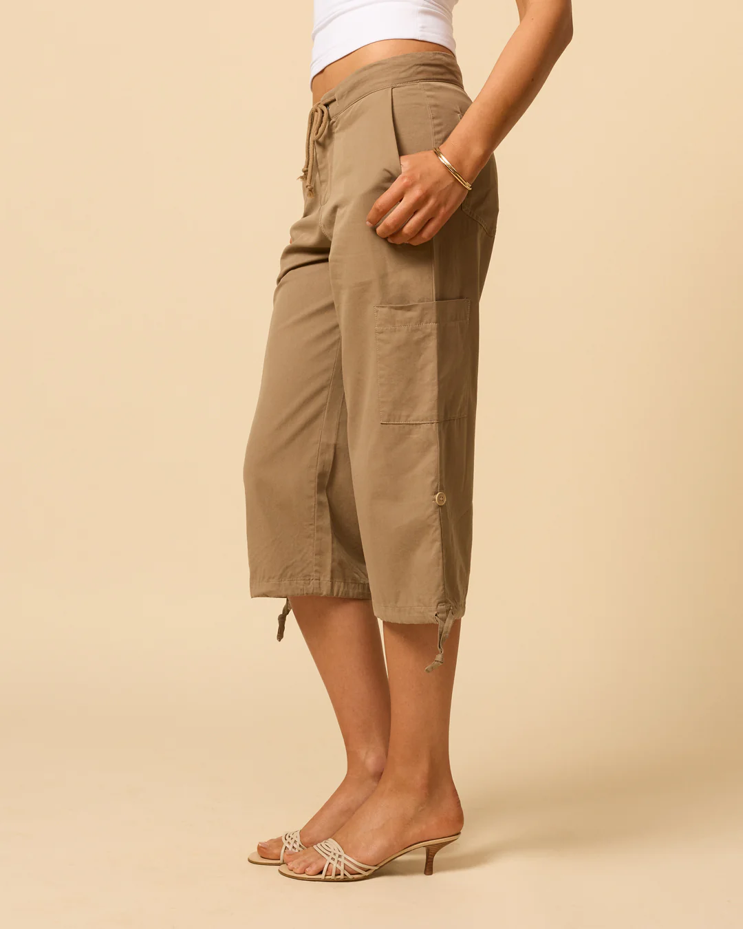 Lexi Cargo Pant | Caramel - Image 4