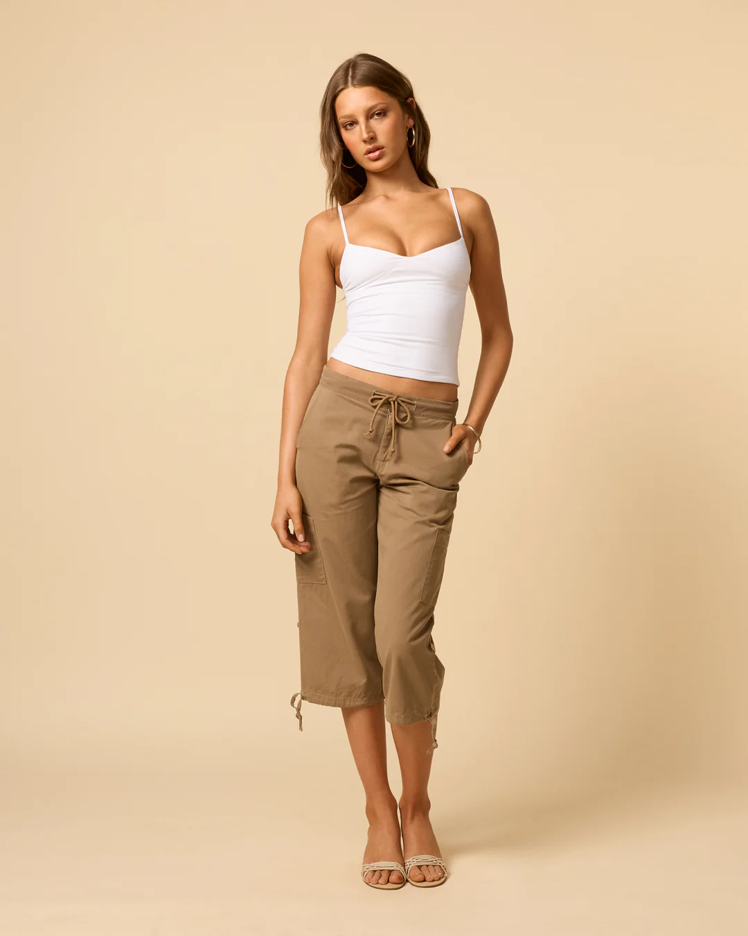 Lexi Cargo Pant | Caramel - Image 9